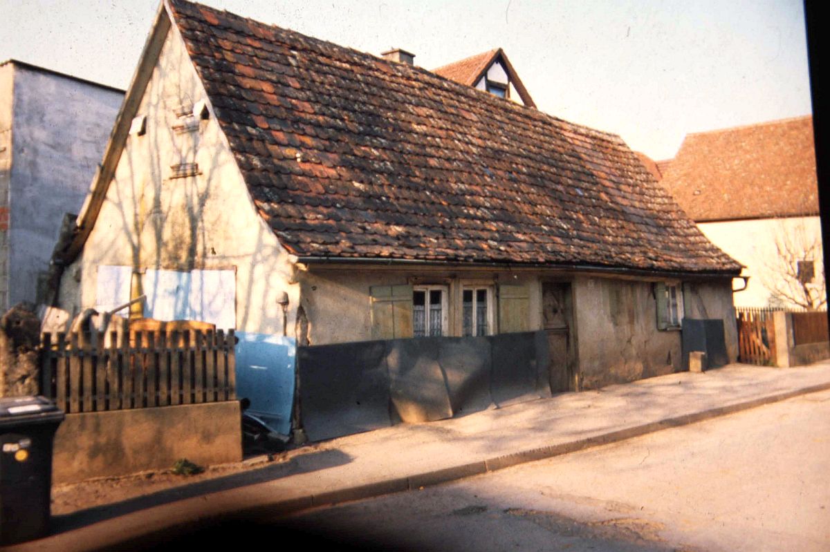 Die Synagoge in Weigenheim (Kreis Neustadt an der Aisch Bad Windsheim)